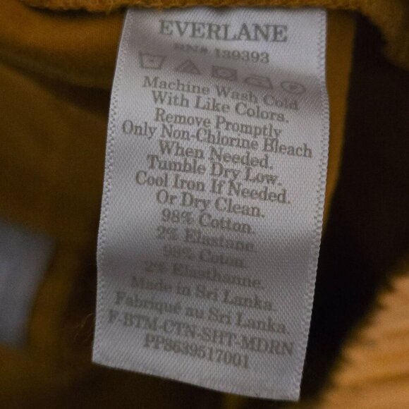 Everlane Easy Shorts Amber Pull On Pockets Size 16 - Picture 6 of 6